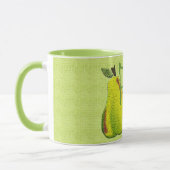 Mok getextureerde peren (limoen) (Links)