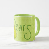 Mok getextureerde peren (limoen) (Voorkant rechts)