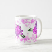 Mok geverfde bloemen (Voorkant rechts)