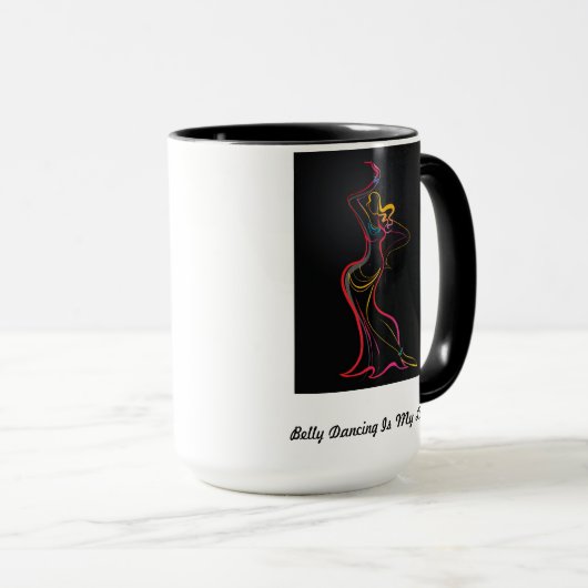 Mok geweldige luxedanskoffie (Voorkant rechts)