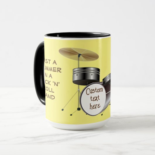 MOK - Gewoon een Drummer in een Rock 'n' Roll Band (Voorkant links)