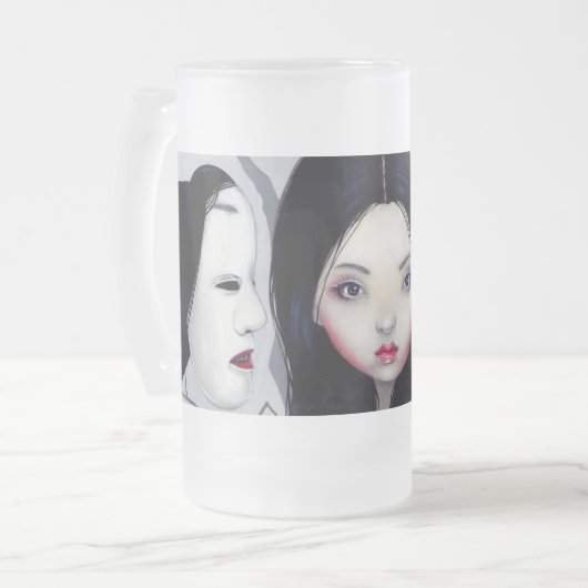 mok "Gezichtloze spoken" (Voorkant links)