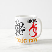 Mok giftige koffie-biogevaar (Voorkant rechts)