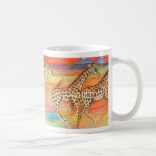 Mok Giraffes uitvoeren