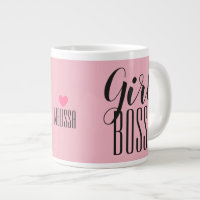 Mok Girl Boss Persoonlijke naam Hartroze