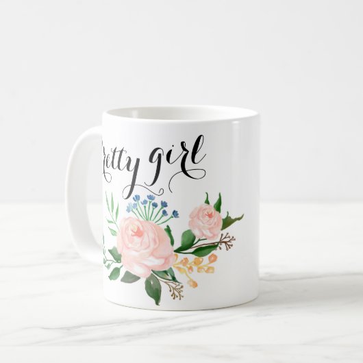 Mok Girl Coffee (Voorkant links)