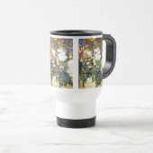 Mok Glas in lood Wisteria Tiffany (Voorkant rechts)