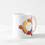 Mok Glass Ubuntu (Voorkant rechts)