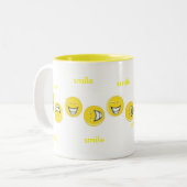 mok glimlach koffie (Voorkant links)