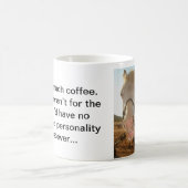 Mok glimlachen bij het uitbannen van paardenbankje (Center)