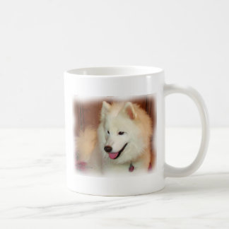 Mok glimlachen van Samoyed Digital Oil Painting Ef