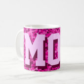 Mok Glitz Pink "MOM" (Voorkant links)
