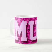 Mok Glitz Pink "MUM" (Voorkant links)