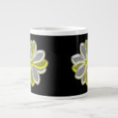 Mok gloeiende Daisy Flower (Voorkant)