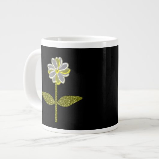 Mok gloeiende Daisy Flower (Links)