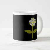 Mok gloeiende Daisy Flower (Voorkant rechts)