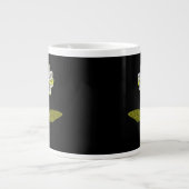Mok gloeiende Daisy Flower (Voorkant)