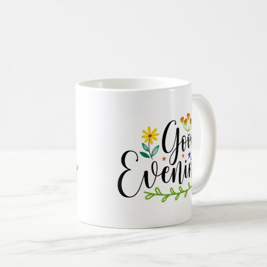 Mok Goede avond groeten (Voorkant rechts)