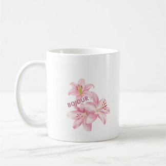 Mok 'Goedemorgen bloemige roos' – Elegante bloemen