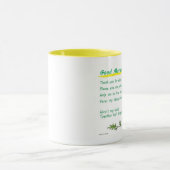 Mok: "Goedemorgen God!" Kies grootte, stijl, kleur Mok (Midden)