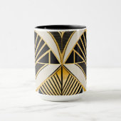 Mok "Golden Art Deco" (Midden)