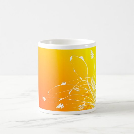 Mok Golden Floral Coffee