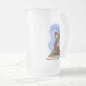 Mok Golfer Beer (Voorkant rechts)