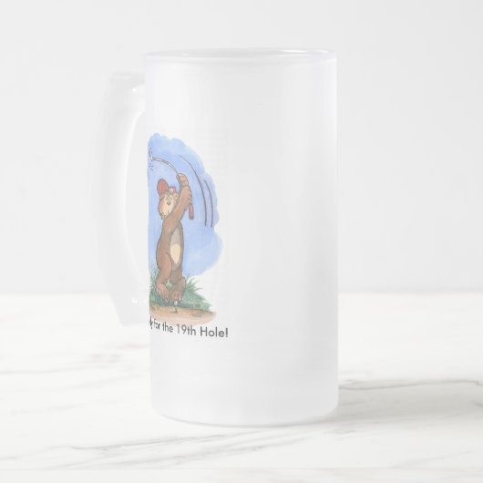 Mok Golfer Beer (Voorkant links)