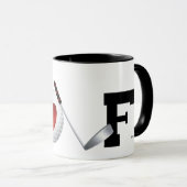 Mok Golfers (Voorkant rechts)