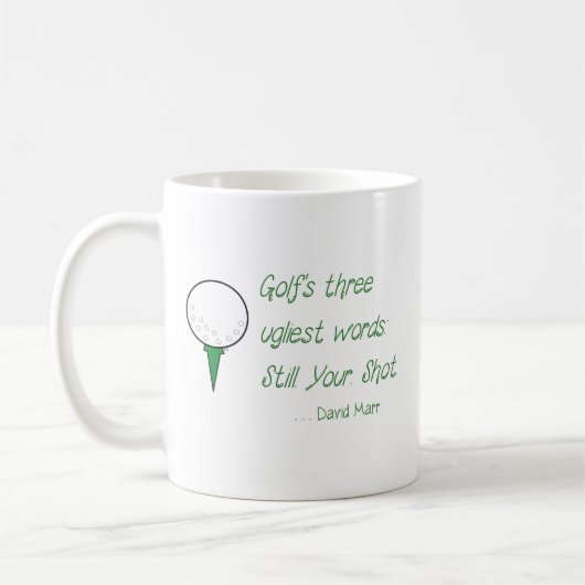 Mok -Golf's drie lelijkste woorden: Nog. Jouw. Sla (Links)