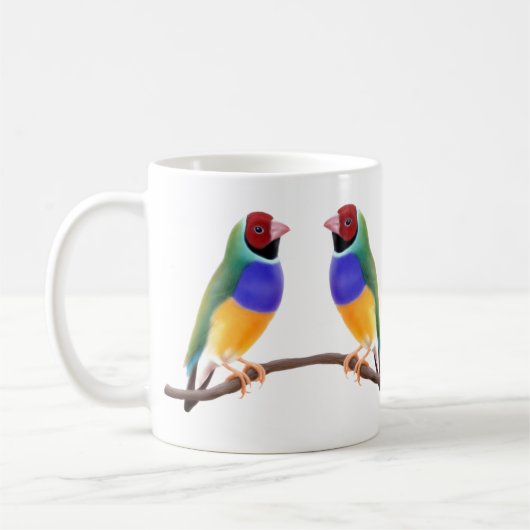 Mok Gouldian Finches (Links)