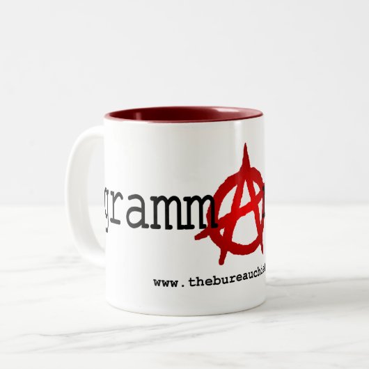 Mok Grammarpunk (Voorkant links)