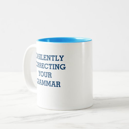 Mok Grammatische correctie (Voorkant links)