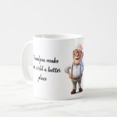 Mok Grandpa Coffee (Voorkant links)