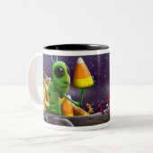 Mok Grasshopper en Ants Halloween (Voorkant links)