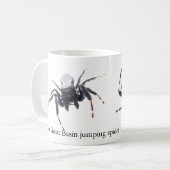 Mok Great Basin Jumping Spider Mok (Voorkant links)