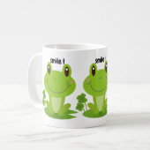 Mok grenouille personnalisé, mok in café grenouill (Voorkant links)