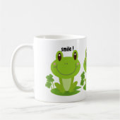 Mok grenouille personnalisé, mok in café grenouill (Links)