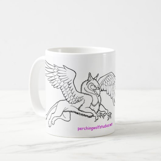 Mok Griffin Totem (Voorkant links)