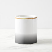 Mok grijze en goudmageremelkkoffie (Center)