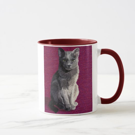 Mok grijze katten (Rechts)