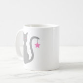 Mok grijze katten (Voorkant links)