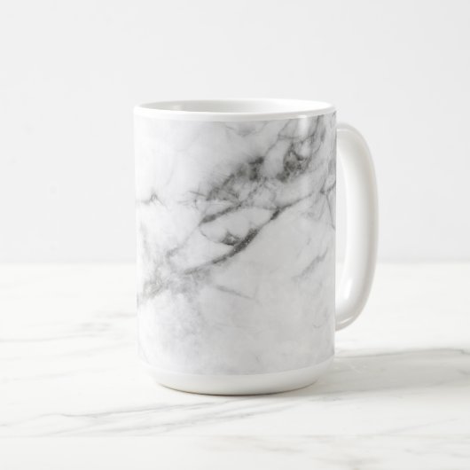 Mok grijze marmer (Voorkant rechts)