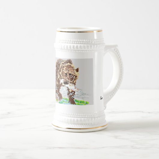 Mok/Grizzly Beer Bierpul (Voorkant rechts)