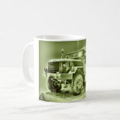 Mok groen strijkijzer (Voorkant links)