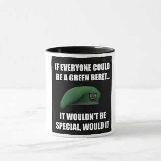 mok groene beret