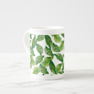 Mok groene bladeren
