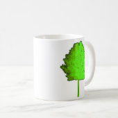 Mok groene bomen (Voorkant rechts)