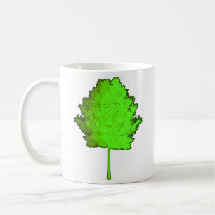 Mok groene bomen