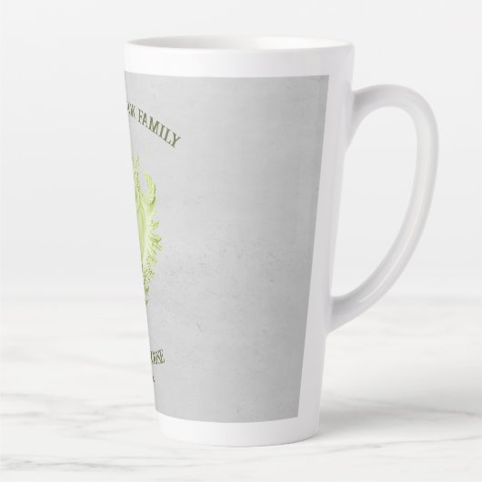 Mok groene conch Shell latte (Rechts)